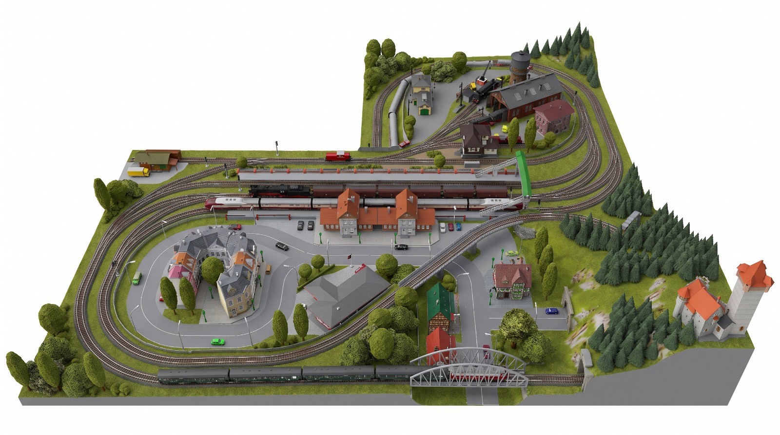 Glücksburg 220 x 220 cm L-Anlage