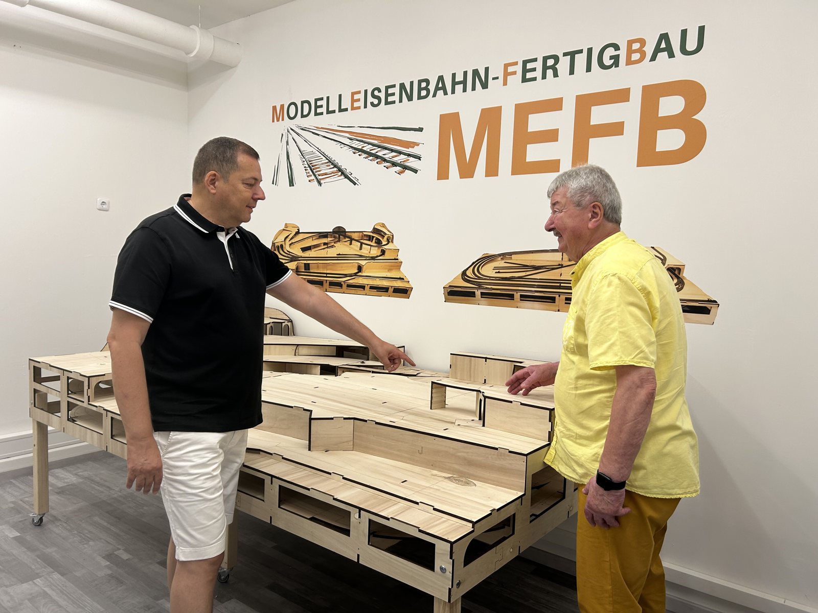 Beratung im Showroom