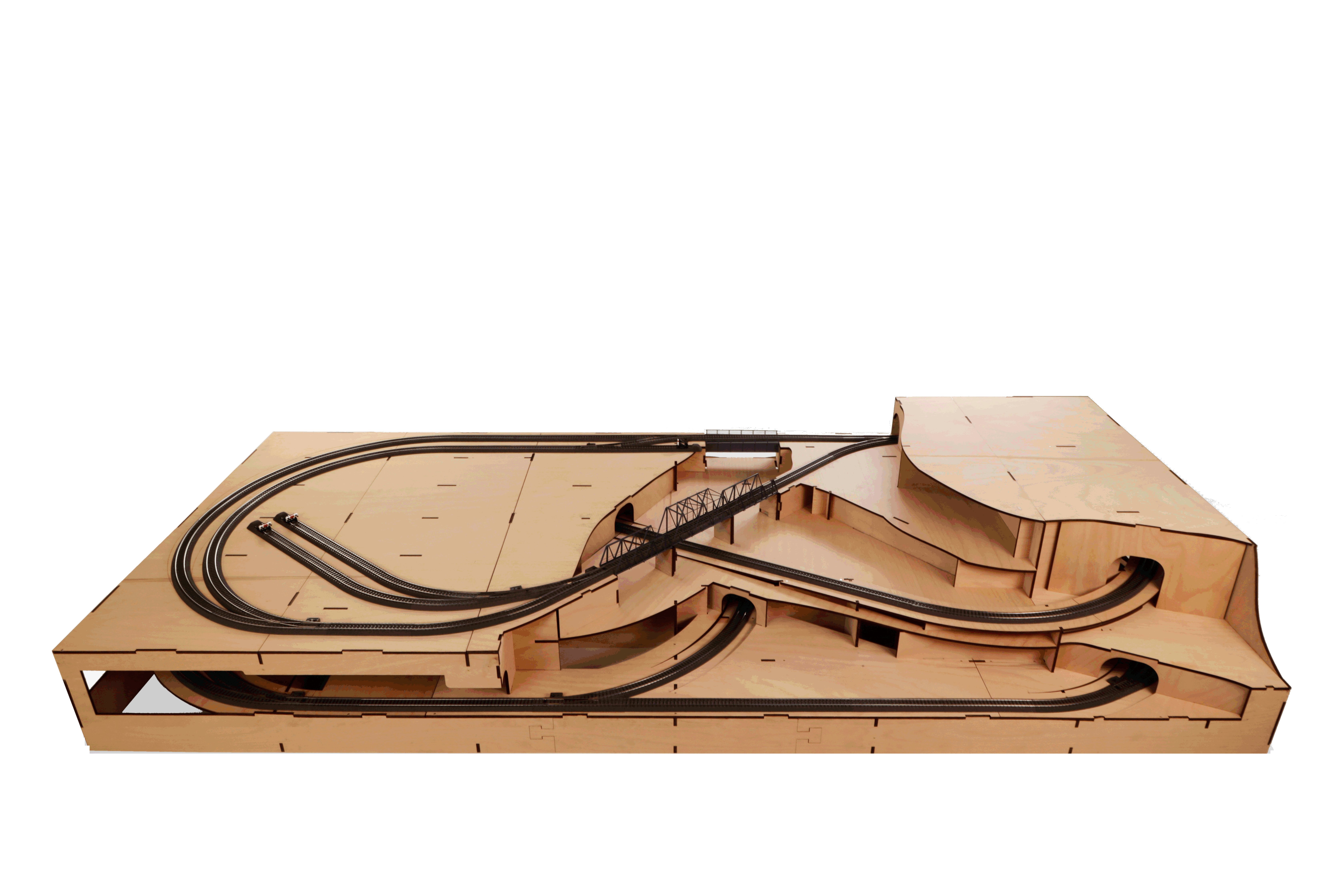 Bergbahn 246 x 107 cm