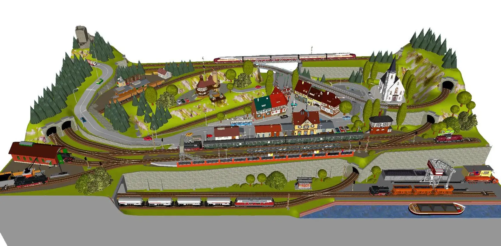 Lauenburg/Elbe 260 x 140 cm