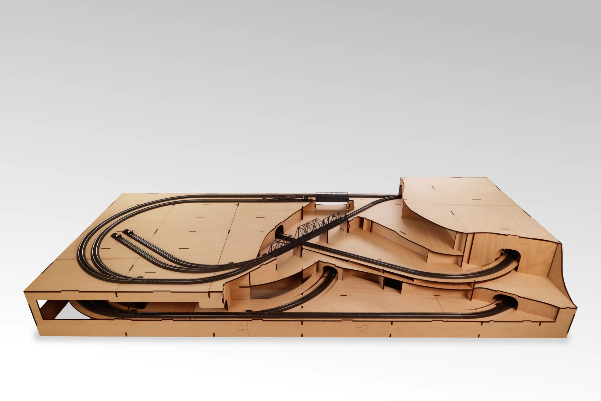 Bergbahn 246 x 107 cm
