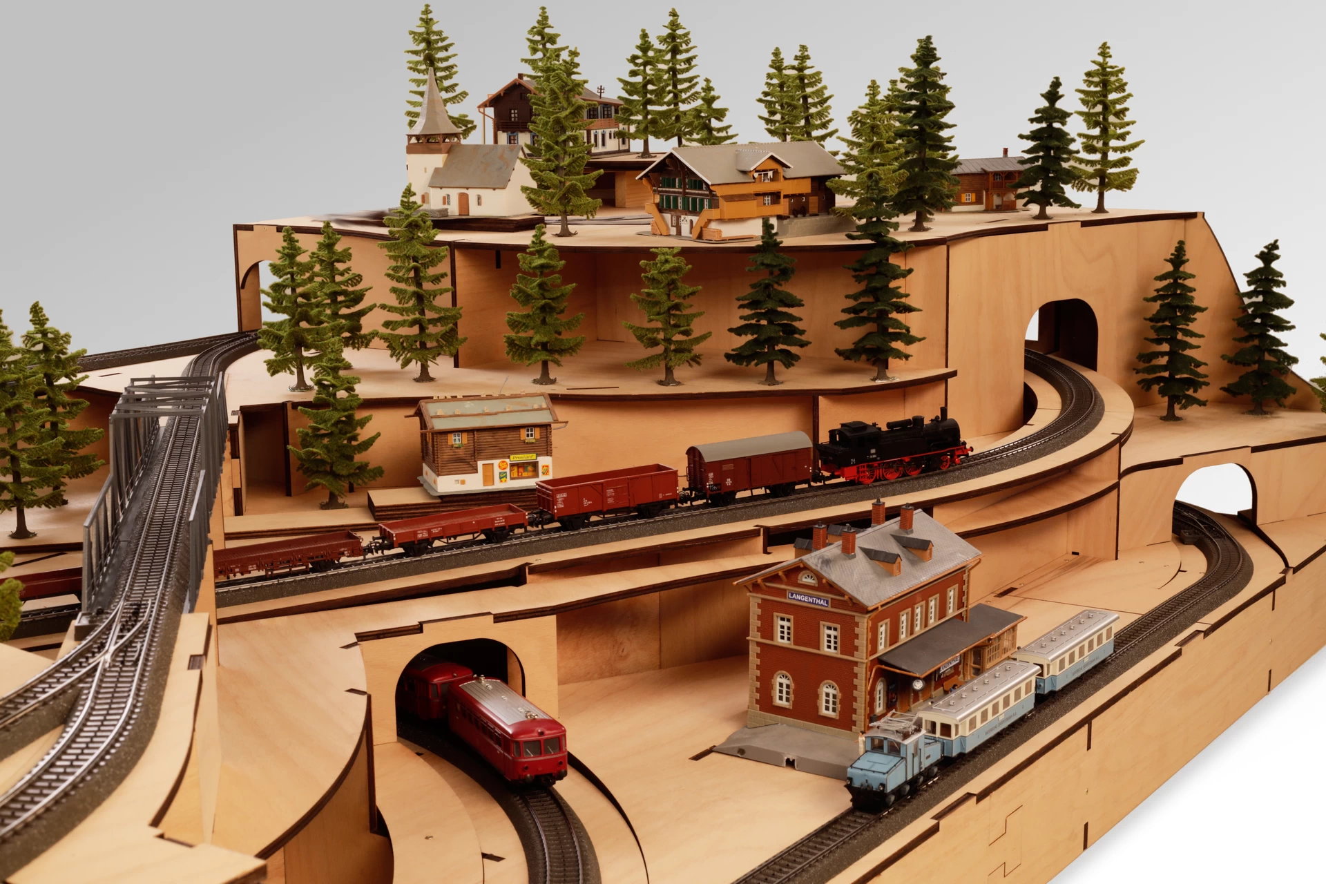 Bergbahn 246 x 107 cm